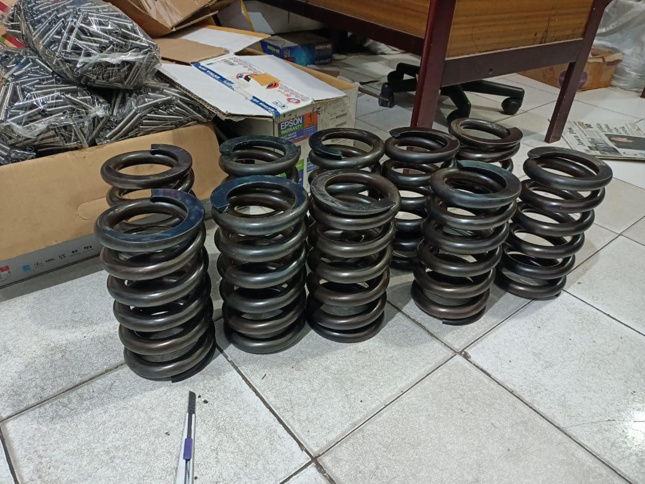 重型压缩弹簧